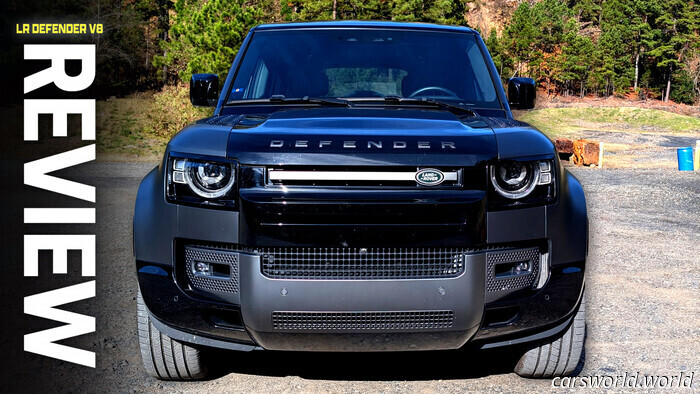 The 2026 Land Rover Defender 130 V8 Meets Your Expectations—Until You Take It for a Spin | Review | Carscoops